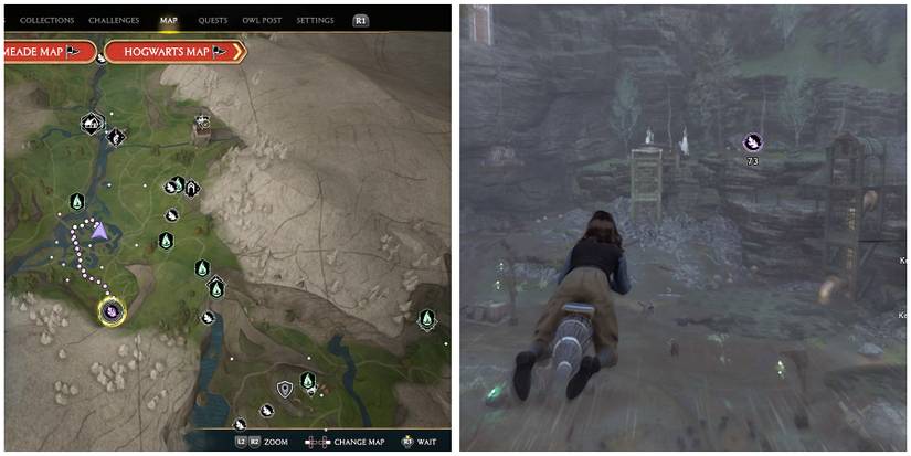 south sea bog merlin trial 2 in hogwarts legacy