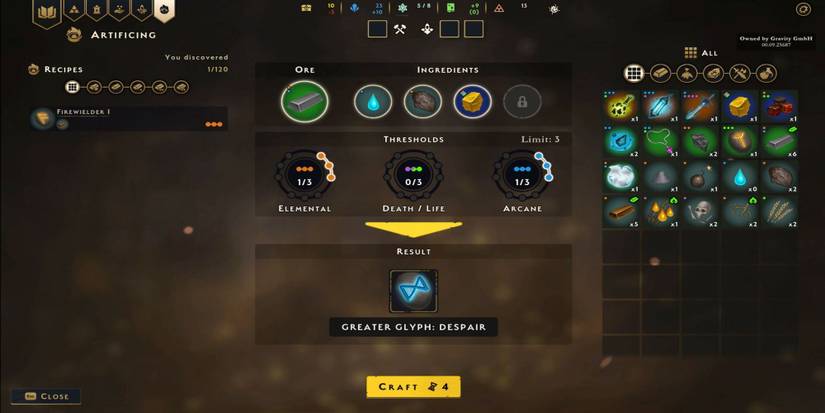 Spellforce Conquest of Eo - Glyphs