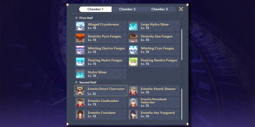 spiral abyss floor 9 chamber 1 in genshin impact