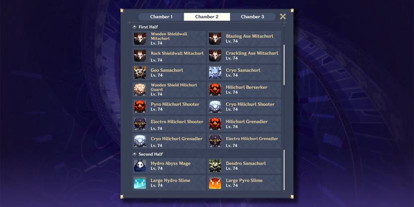 spiral abyss floor 9 chamber 2 in genshin impact