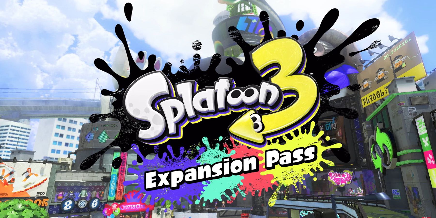 graphic from splatoon 3 expansion pass announcement