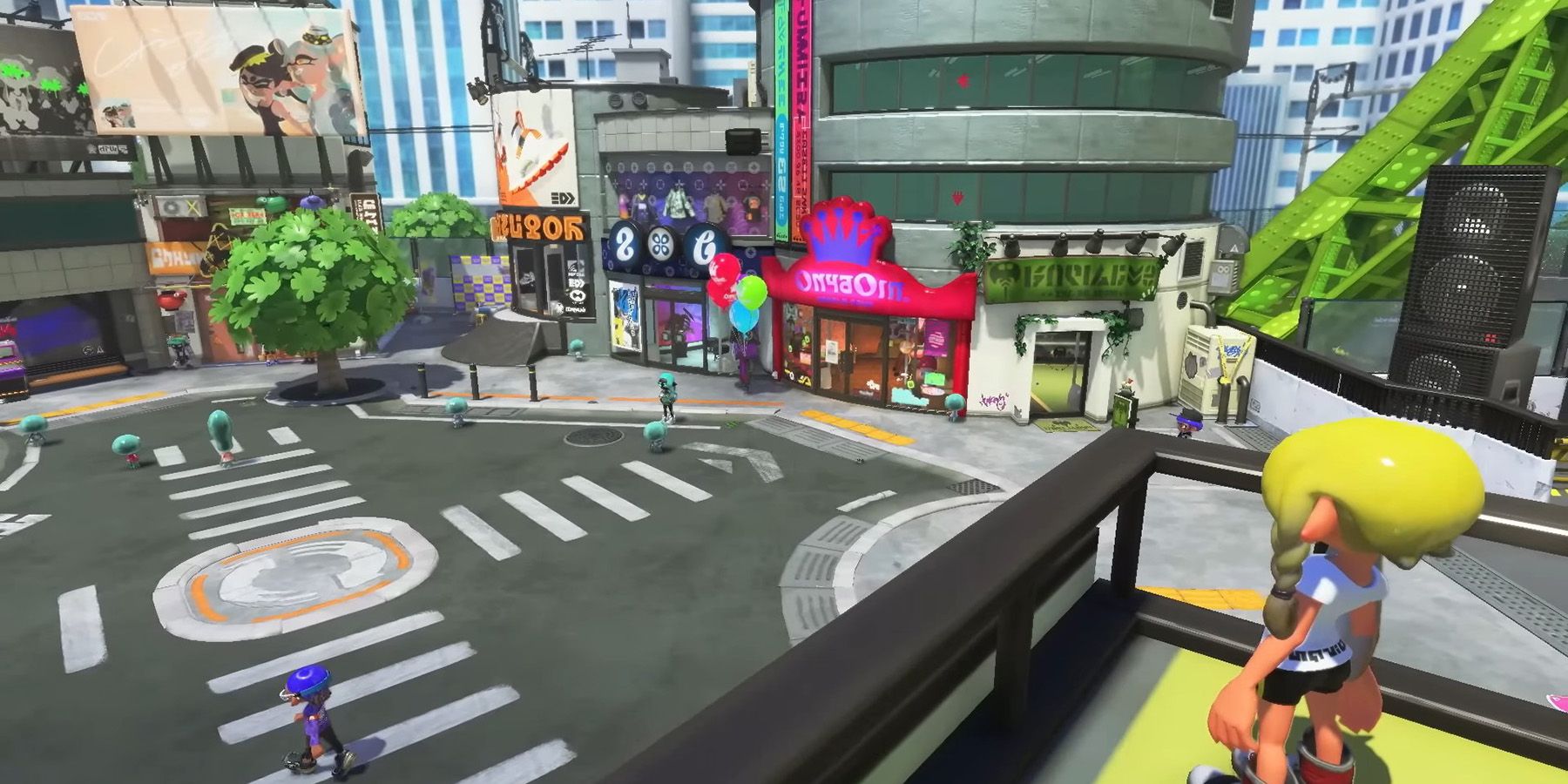 inkopolis as it appears in splatoon 3 expansion pass