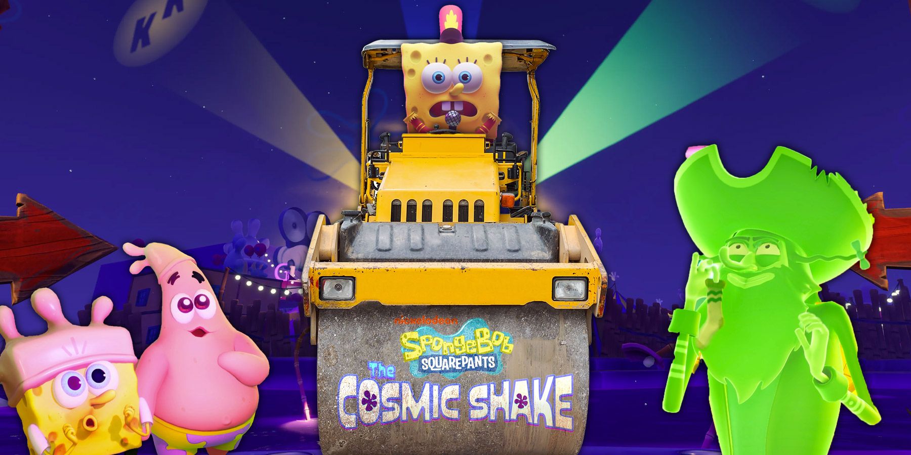 Spongebob Cosmic Shake Pave Way Original Adventures