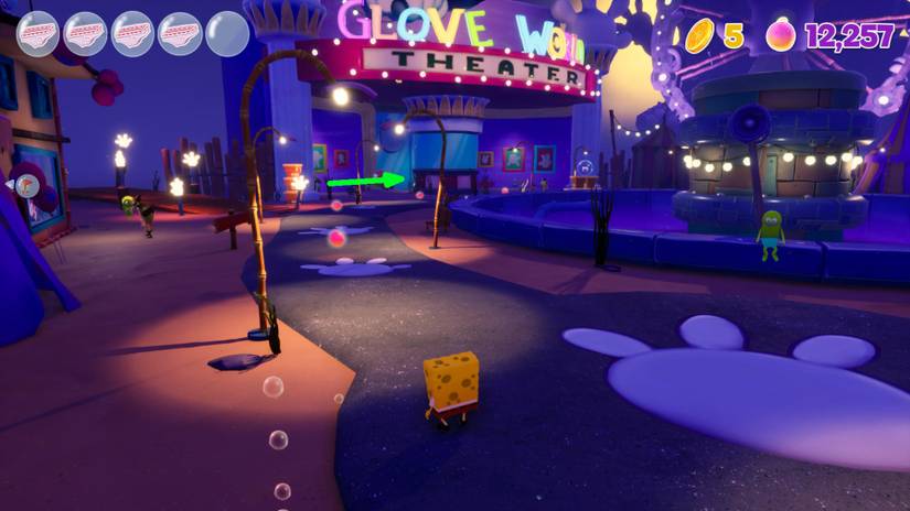 spongebob squarepants cosmic shake spot hiding