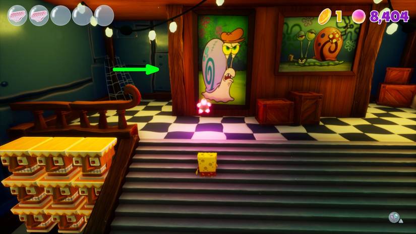 spongebob squarepants cosmic shake halloween rock bottom gold doubloons