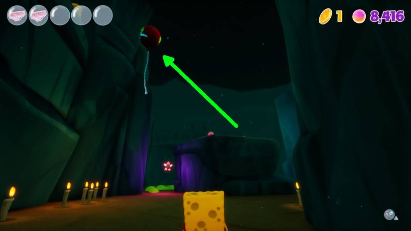 spongebob squarepants cosmic shake halloween rock bottom gold doubloons