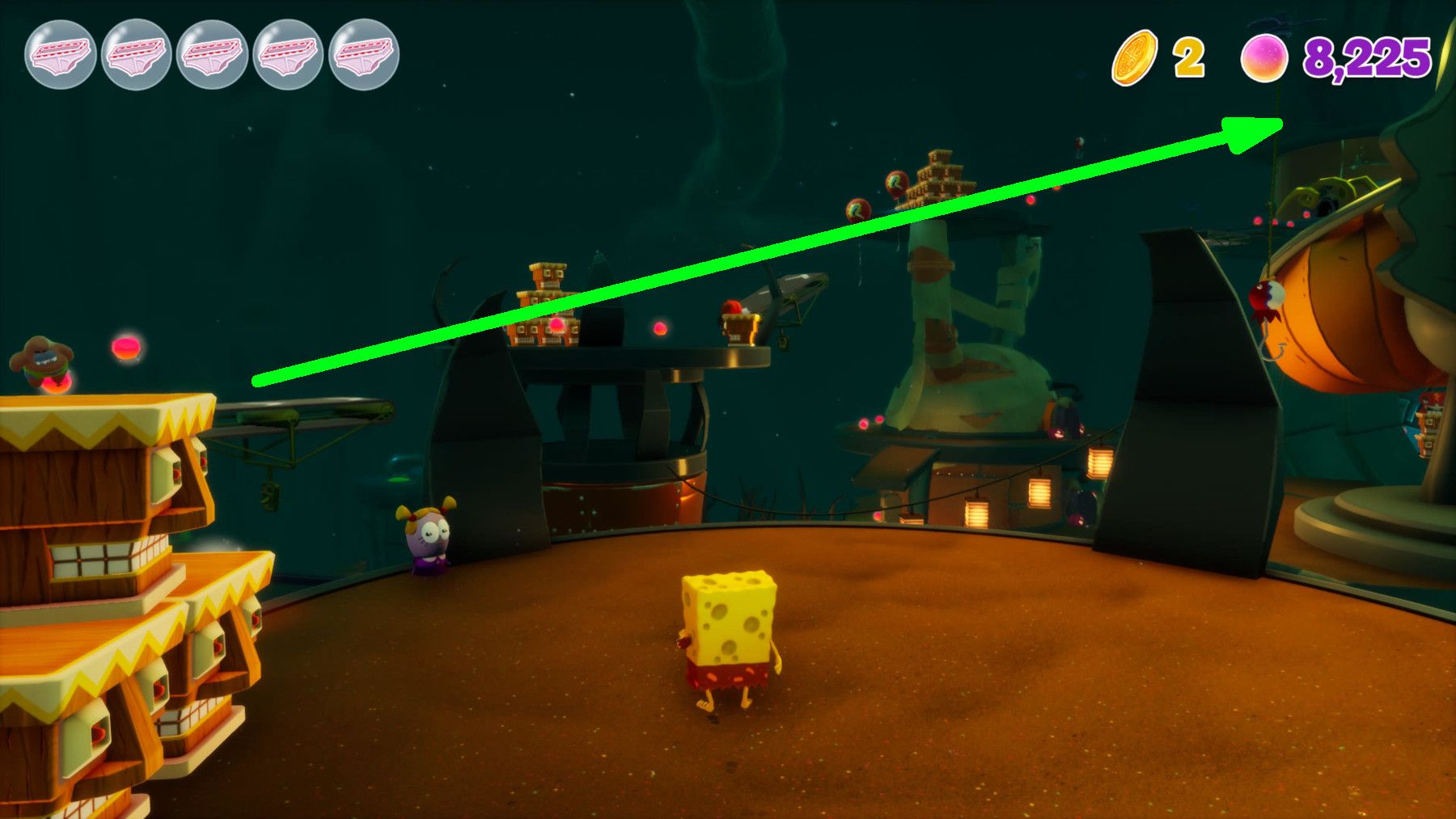 SpongeBob SquarePants: The Cosmic Shake - Halloween Rock Bottom Coin ...