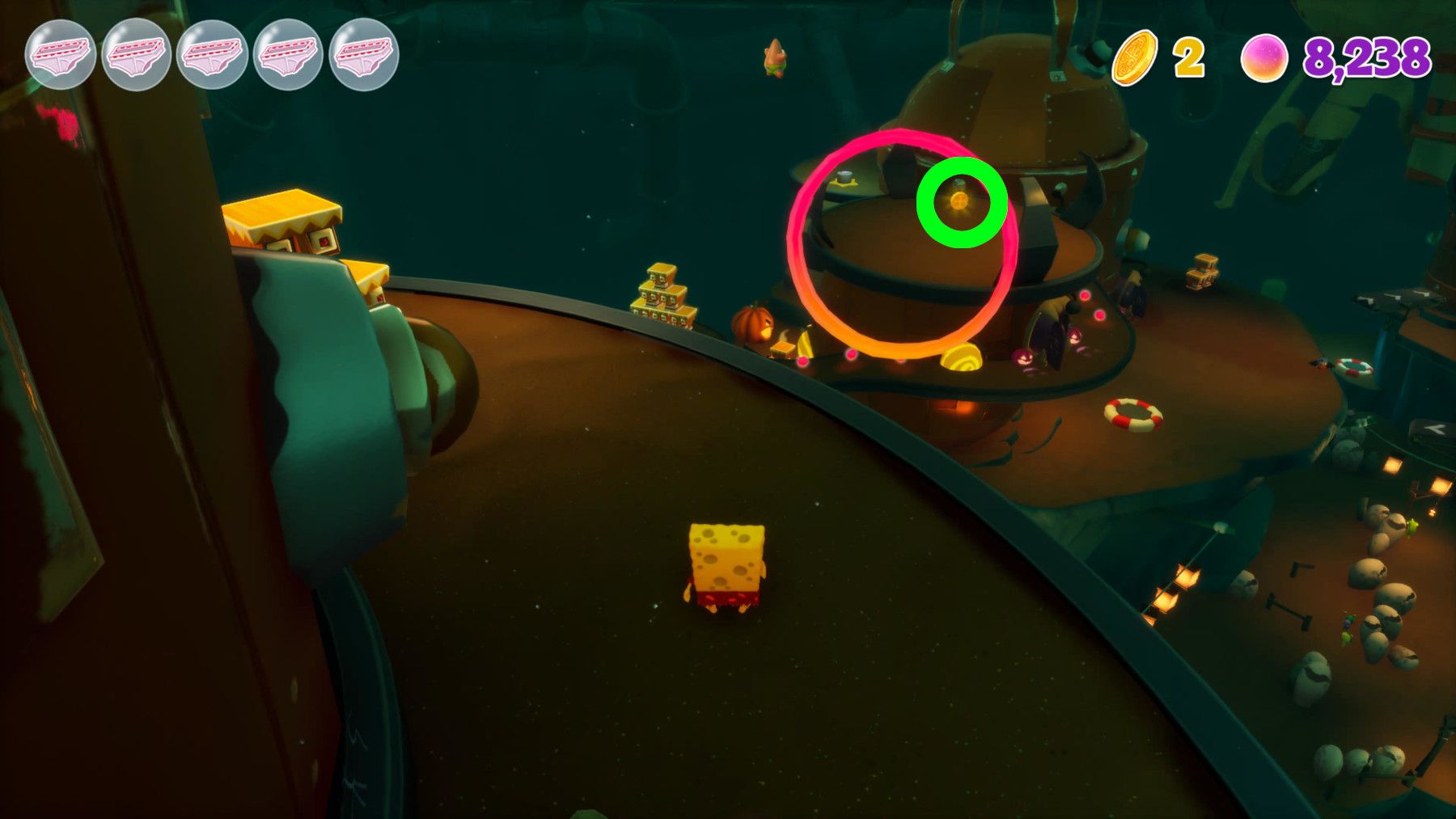 SpongeBob SquarePants: The Cosmic Shake - Halloween Rock Bottom Coin ...