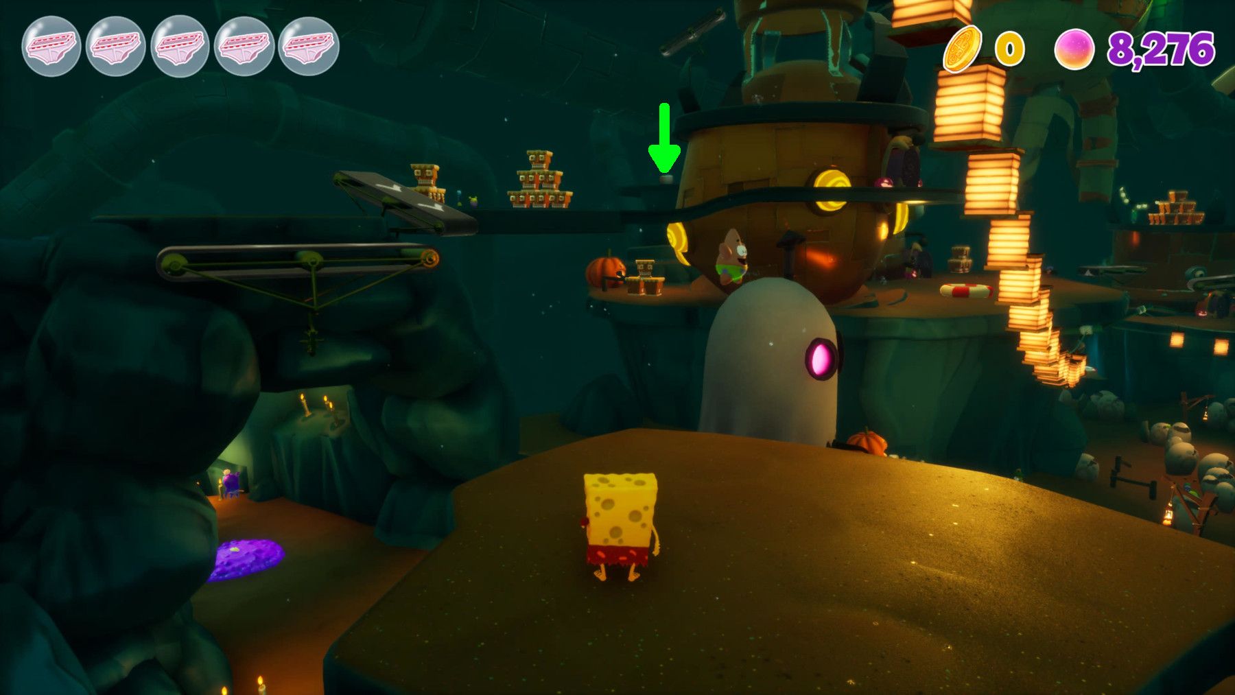 SpongeBob SquarePants: The Cosmic Shake - Halloween Rock Bottom Coin ...