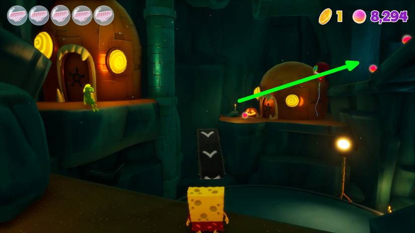 spongebob squarepants cosmic shake halloween rock bottom gold doubloons