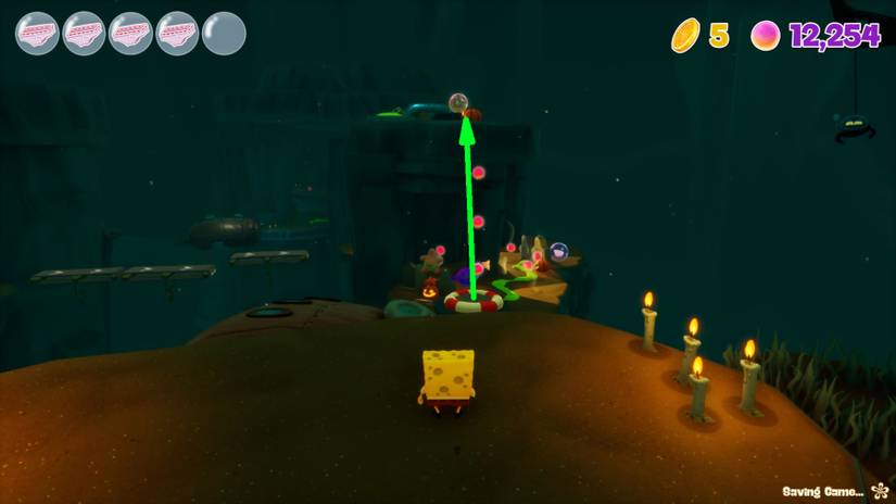 spongebob squarepants cosmic shake spot hiding