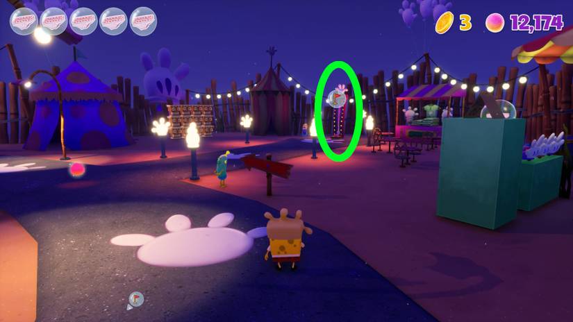 spongebob squarepants cosmic shake jelly glove world gold doubloons