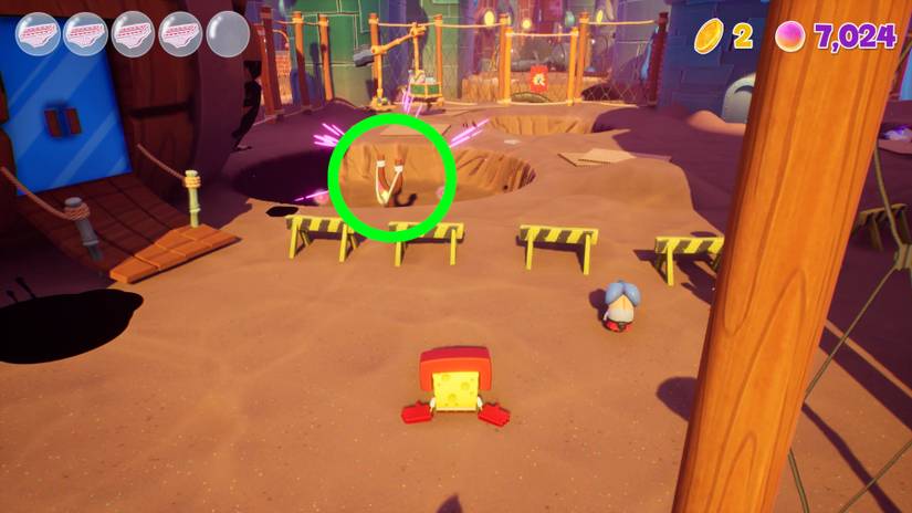 spongebob squarepants cosmic shake karate downtown bikini bottom gold doubloons