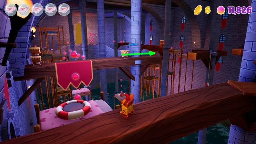 spongebob squarepants cosmic shake medieval sulfur fields gold doubloons