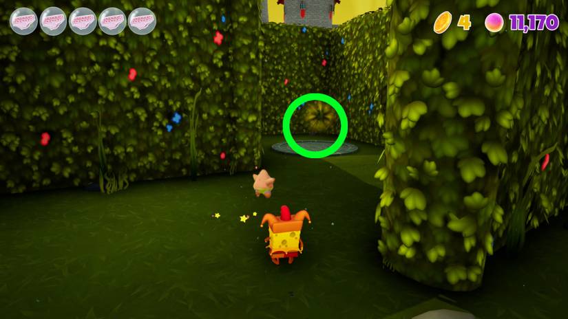 spongebob squarepants cosmic shake medieval sulfur fields gold doubloons