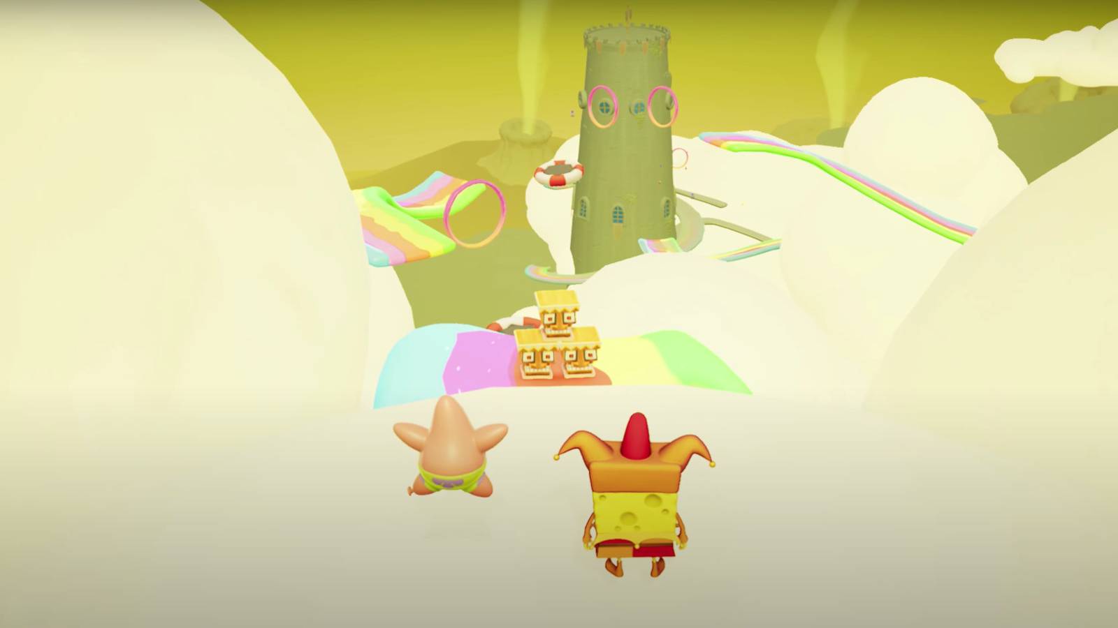 spongebob squarepants cosmic shake medieval sulfur fields gold doubloons