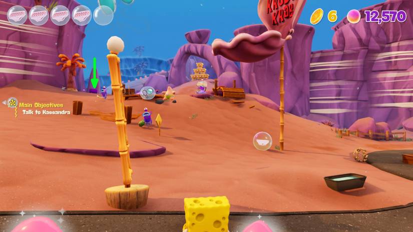spongebob squarepants cosmic shake sticky note locations