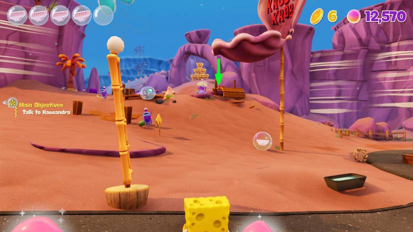 spongebob squarepants cosmic shake sticky note locations