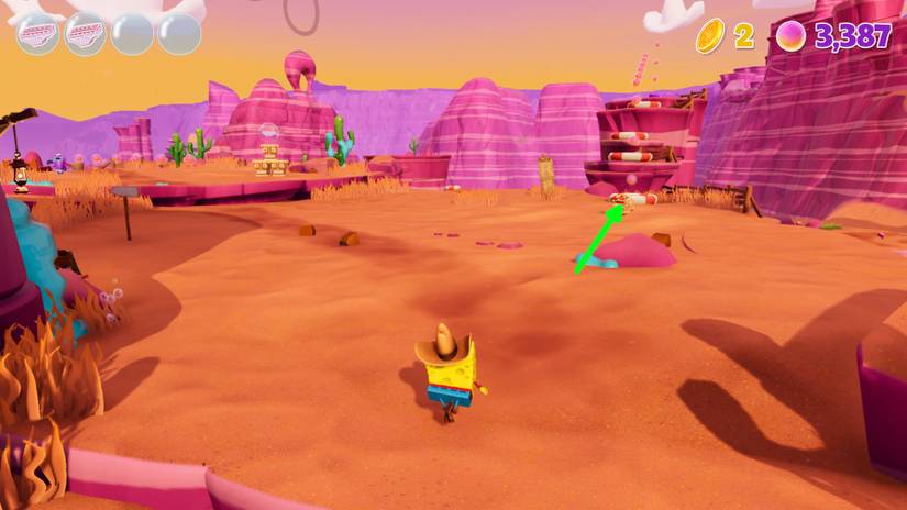 spongebob squarepants cosmic shake wild west jellyfish fields gold doubloons