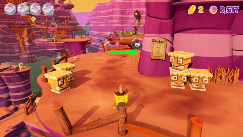 spongebob squarepants cosmic shake wild west jellyfish fields gold doubloons