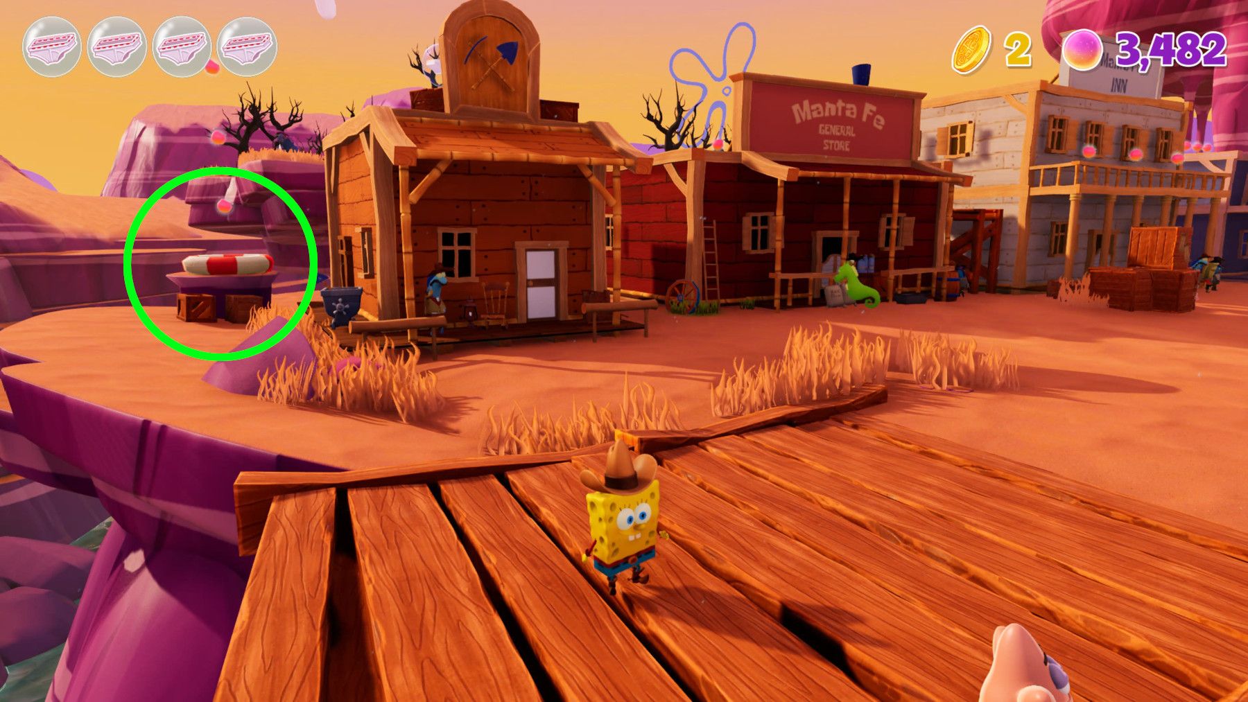 SpongeBob SquarePants: The Cosmic Shake - Wild West Jellyfish Fields ...