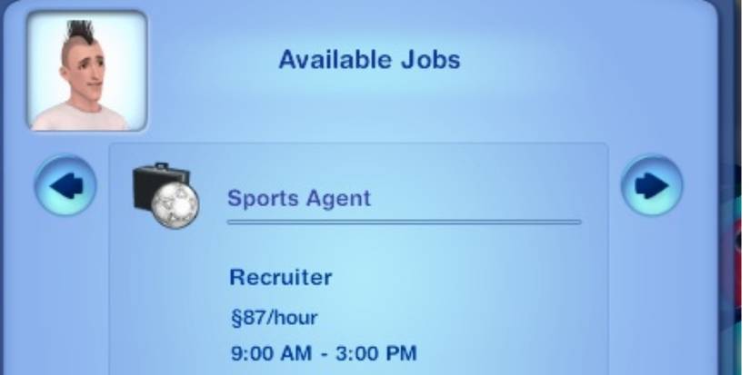 Sports Agent Career In Sims 3