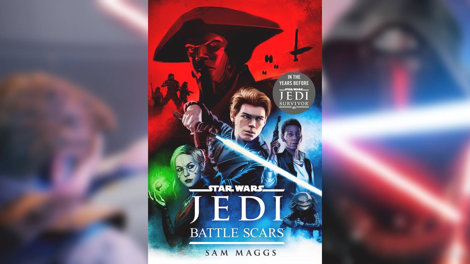 Star Wars Jedi Battle Scars by Sam Maggs Survivor tie-in book cover Random House Worlds