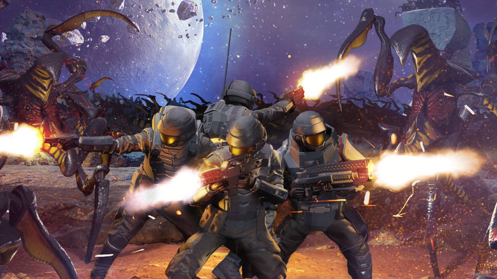 Starship Troopers Extermination Trailer