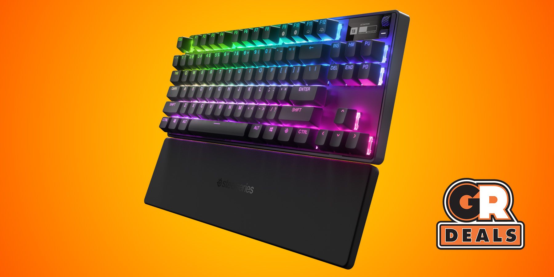 Save $50 on a New SteelSeries Apex Pro TKL Wireless Gaming Keyboard