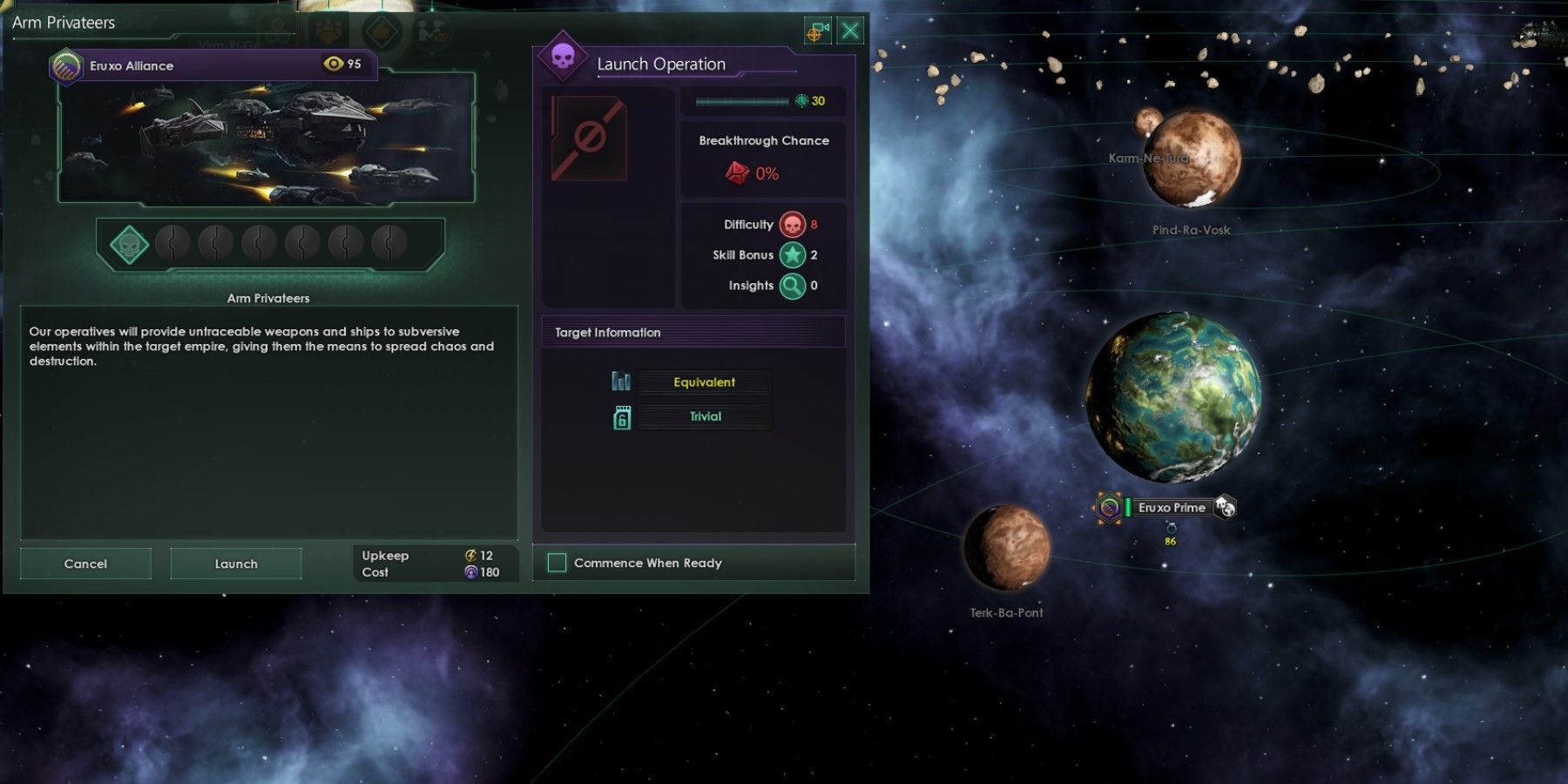 Stellaris Espionage Arm Privateers Operation