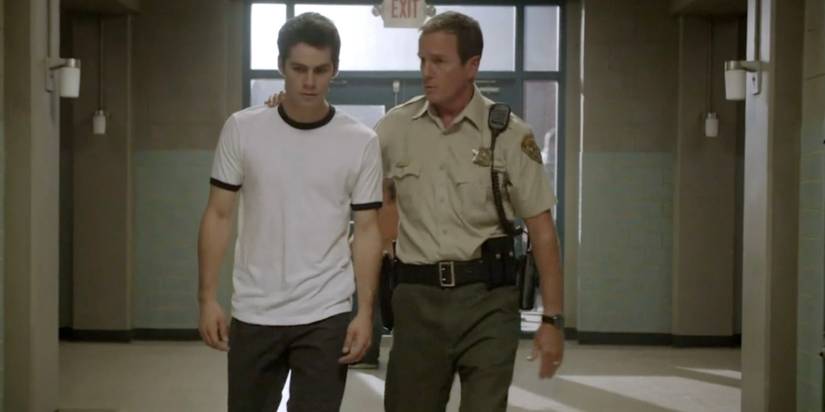 Stiles and Sheriff Stilinski in the Teen Wolf series