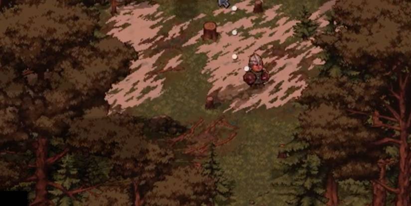 Player finds an escape route from the forest