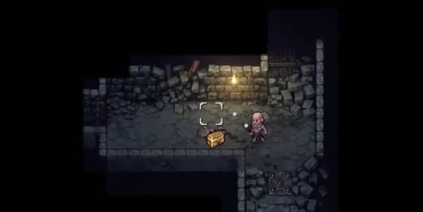 Player discovers a treasure chest in the game
