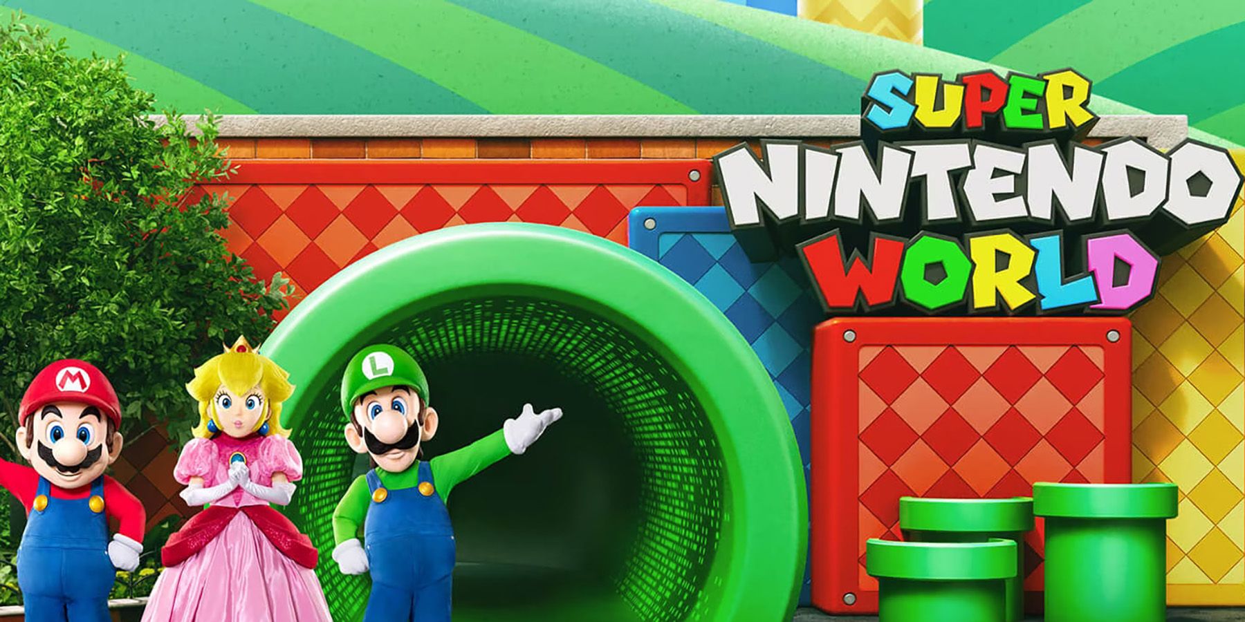 Promotional image for Super Nintendo World Hollywood