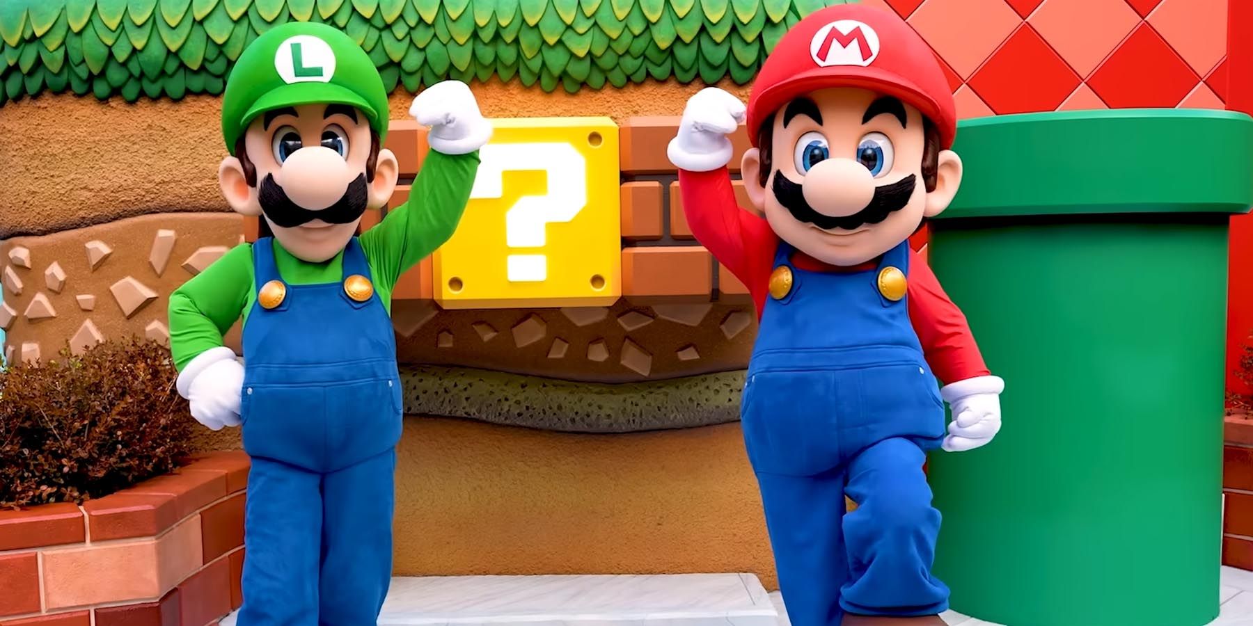 Super Nintendo World Mario and Luigi