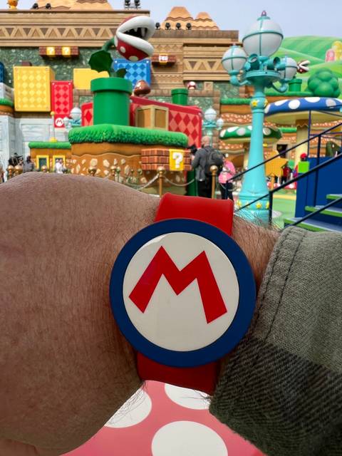 super nintendo world - power up band