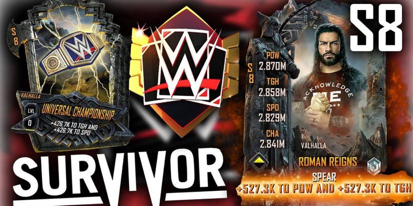 support card Roman Reigns