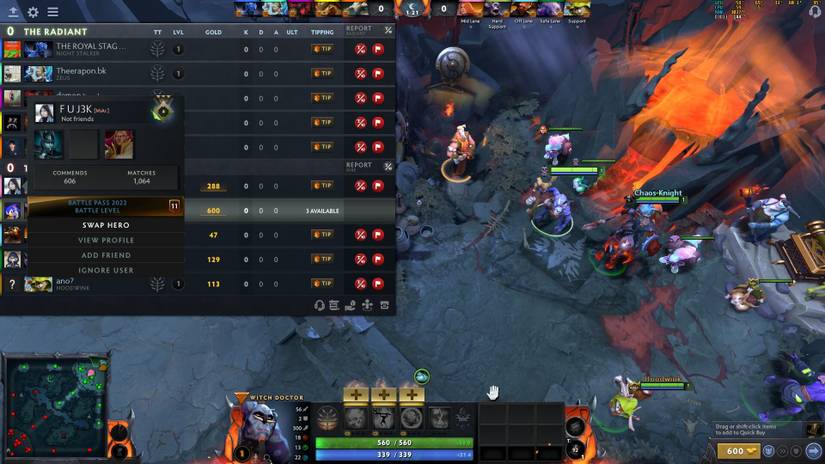 Swap Hero during Game