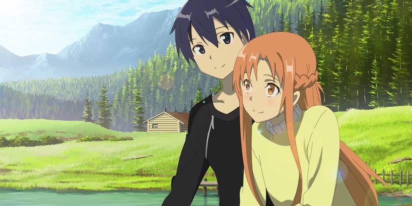 Asuna Yuuki & Kirito in Sword Art Online
