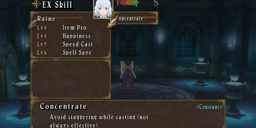 Symphonia Concentrate in Raine's menu