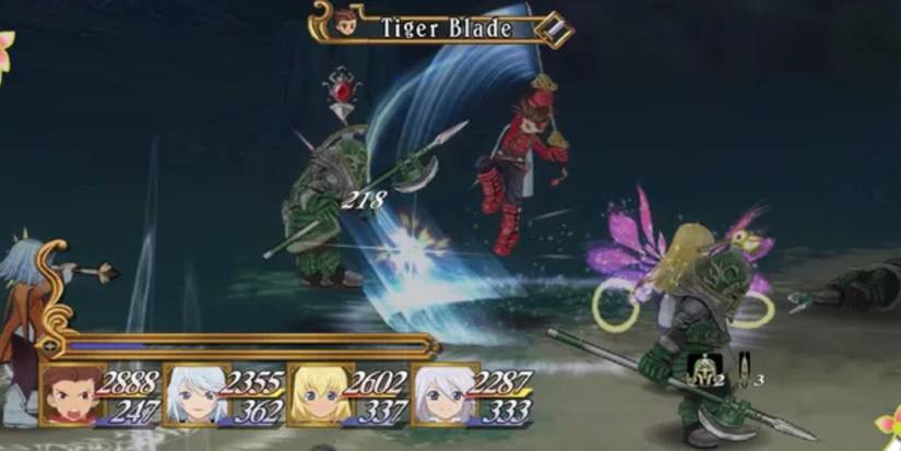 Tales of Symphonia Remastered fighting scene