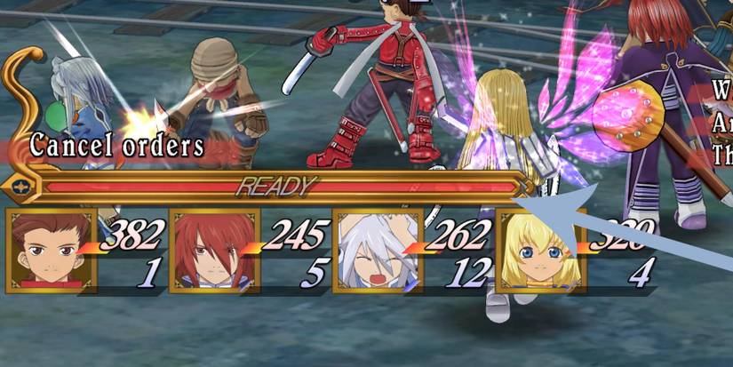 Tales of Symphonia Unison attacks meter ready