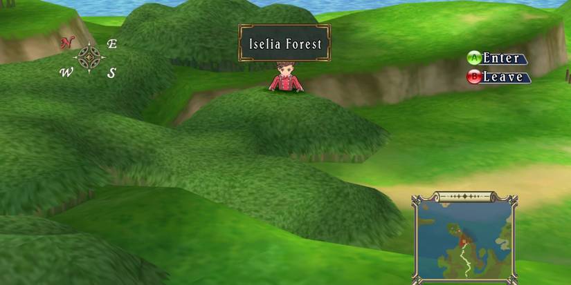 The Iselia Forest in Tales-of-Symphonia