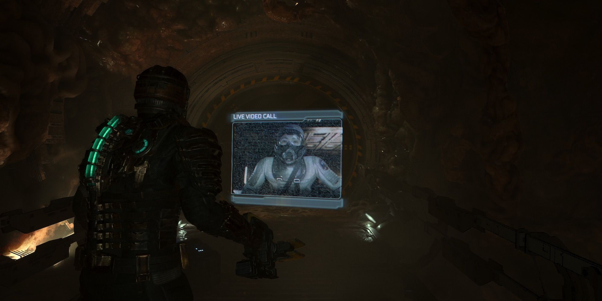 Talking to Cross in the Dead Space remake
