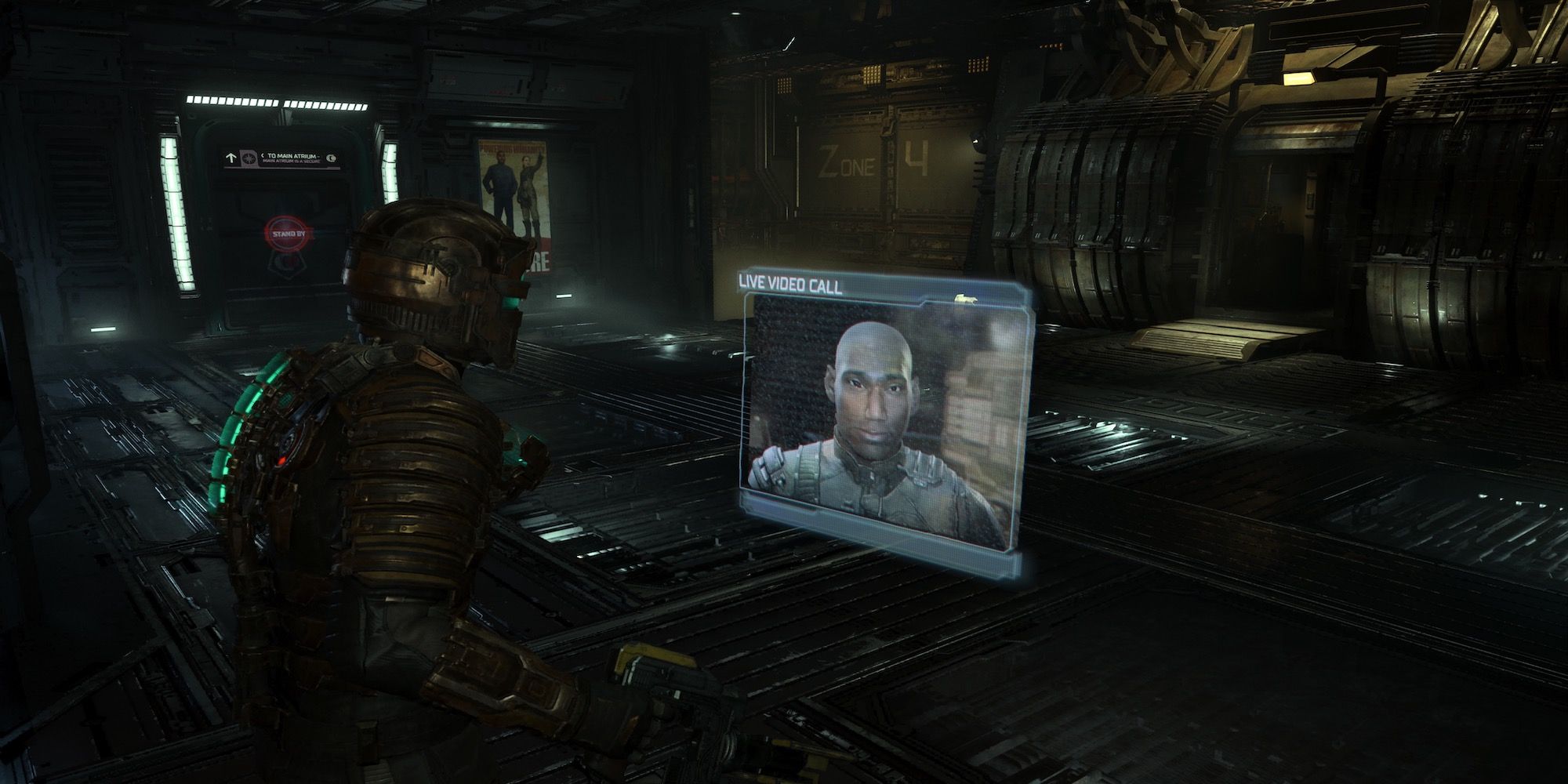 Talking to Hammond in the Dead Space remake