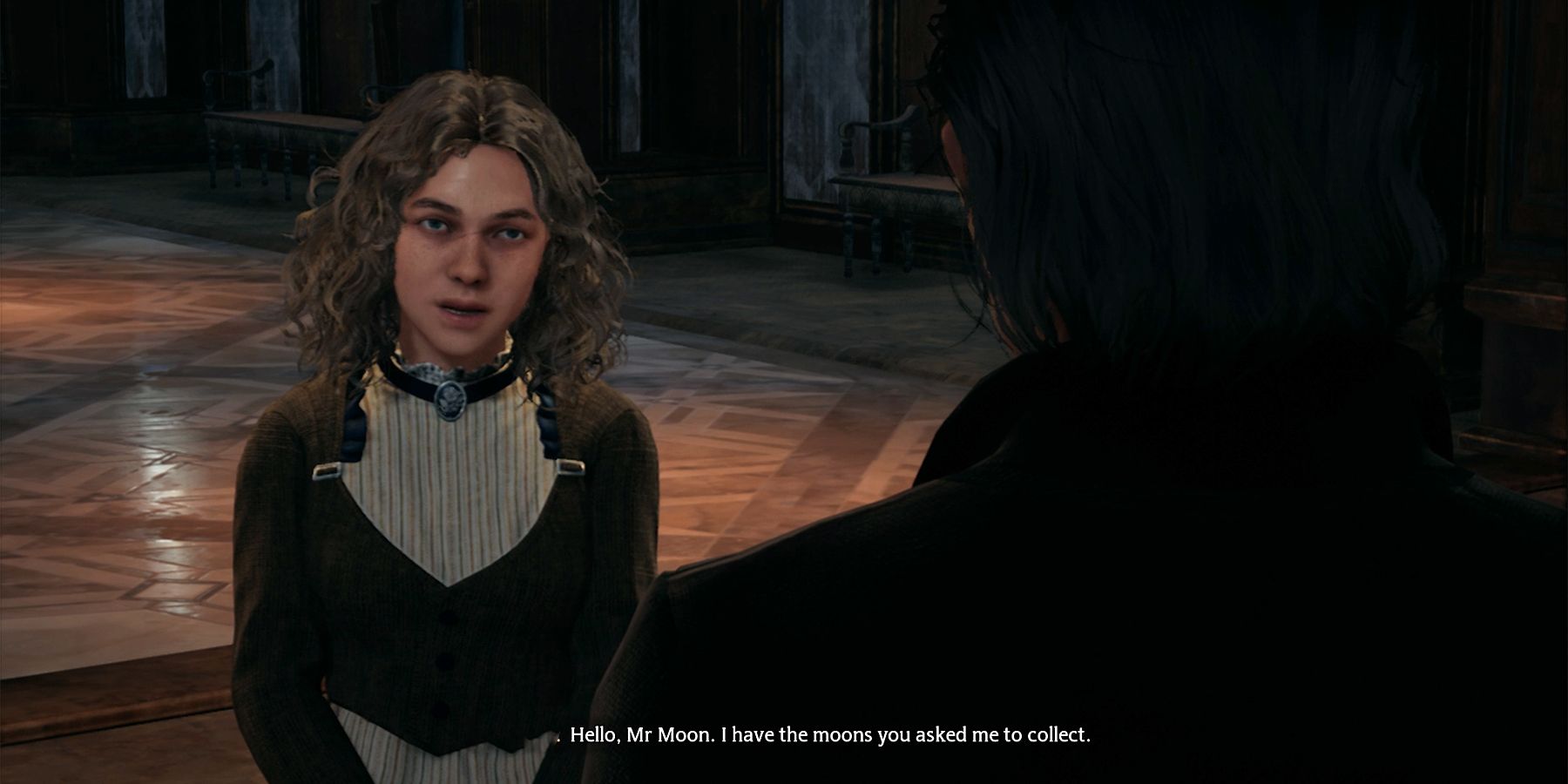 talking with gladwin moon in hogwarts legacy