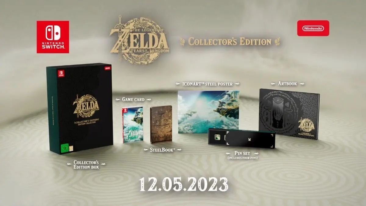 Zelda: Tears of the Kingdom Collector's Edition, amiibo revealed