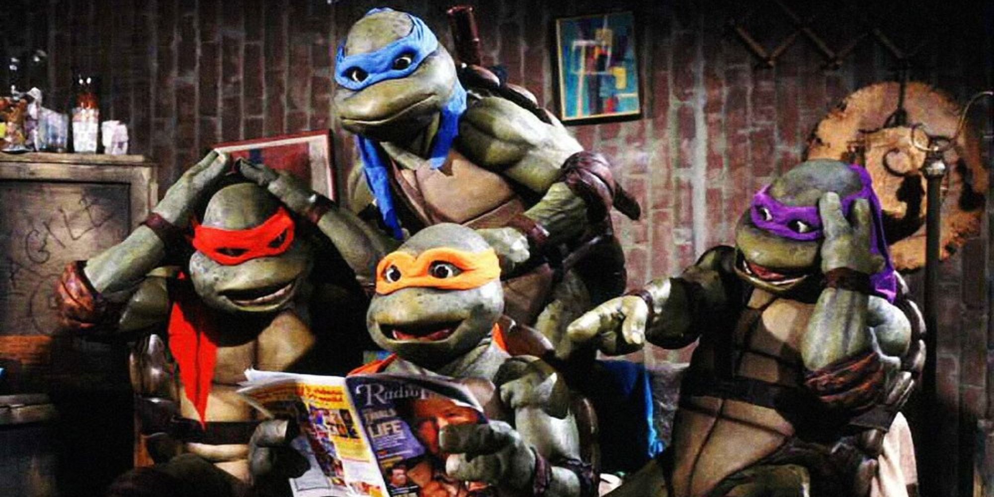 The Turtles in Teenage Mutant Ninja Turtles