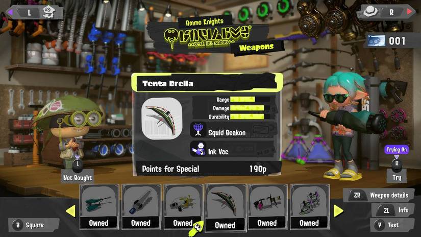 tenta brella display