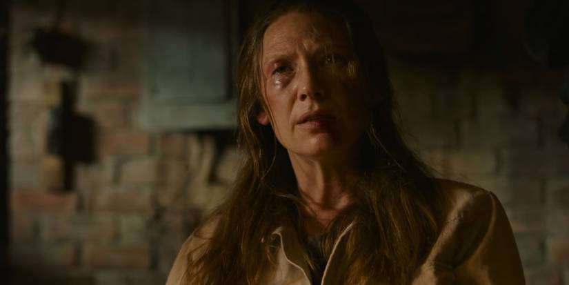 Tess is held captive in The Last of Us.